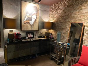 Living Room in 2.5 BHK Apartment at Oberoi Springs, Andheri West – for Rent