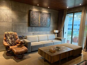 Living Room in 2.5 BHK Apartment at Oberoi Springs, Andheri West – for Rent