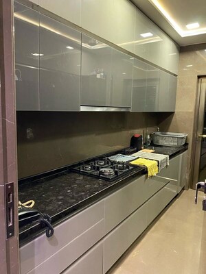 Kitchen in 2.5 BHK Apartment at Oberoi Springs, Andheri West – for Rent