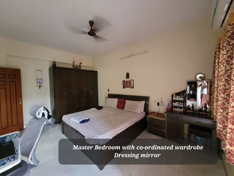 Master Bedroom, srk-gardens 3 Bedroom 1838 Sq.Ft. Apartment In Kudlu Gate Bangalore 10540717