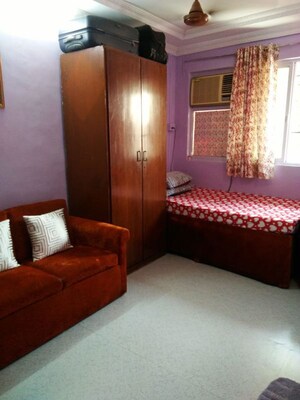 Living Room in 1 RK Apartment at Mon Repos Apartment, Bandra West – for Rent