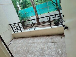 Staircase in 3 BHK Apartment at Vasudha Sai Simran, Aundh – for Rent