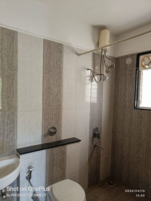Bathroom in 3 BHK Apartment at Rolling Hills ABC, Baner – for Rent