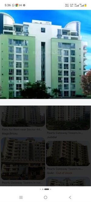 4 BHK Apartment – Exterior View View at Pearls Gateway Tower, Sector 44 - for Sale
