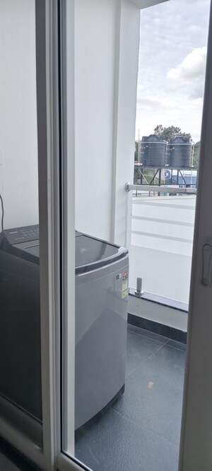 Balcony in 1 BHK Apartment at Indiranagar – for Rent
