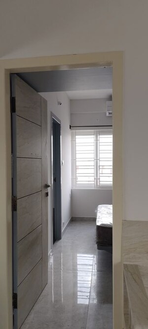 Building Lobby in 1 BHK Apartment at Indiranagar – for Rent
