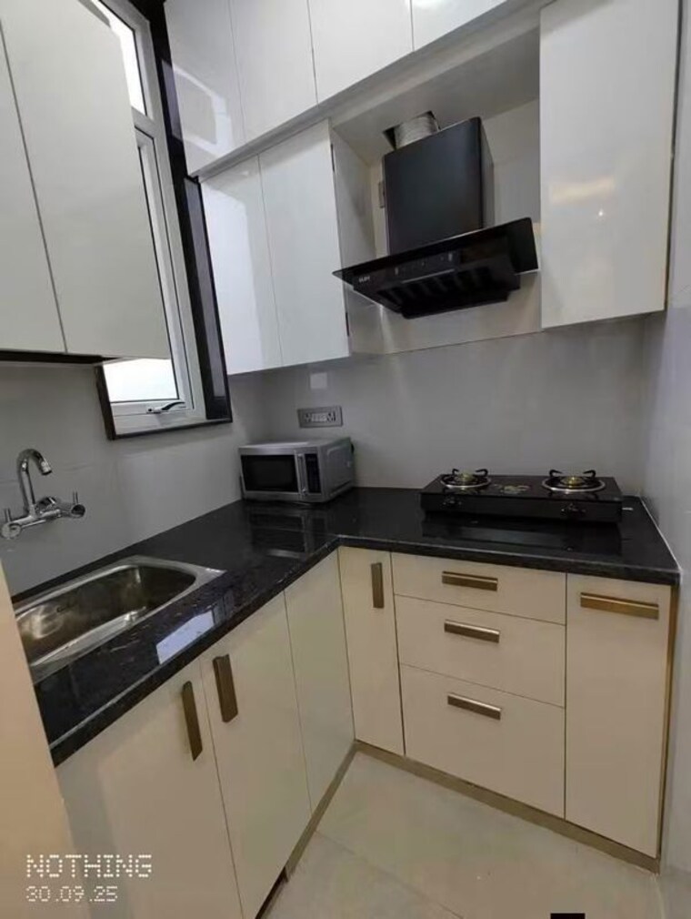 Kitchen, sector 15 1 Bedroom 700 Sq.Ft. Builder Floor In Sector 15 Gurgaon 10655060