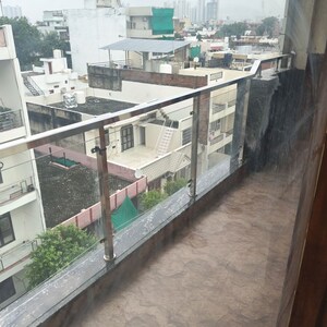 Balcony in 2 BHK Builder Floor at Sector 10 – for Rent