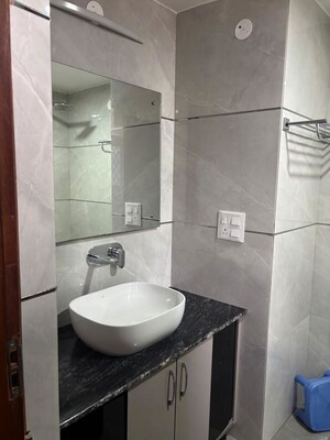 Bathroom in 3 BHK Builder Floor at Sector 14 – for Rent