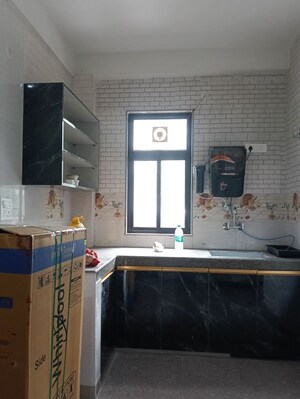 Kitchen in 1 BHK Builder Floor at Sector 14 – for Rent