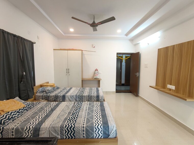 Bedroom, sri-balaji-nivas-gachibowli 1 RK 450 Sq.Ft. Apartment In Gachibowli Hyderabad 10655083