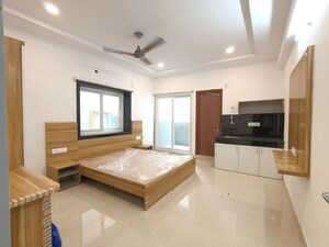 Living Room in 1 RK Apartment at Sri Balaji Nivas Gachibowli, Gachibowli – for Rent