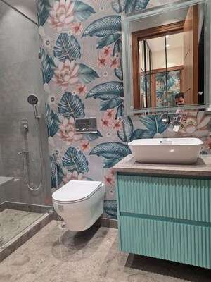 Bathroom in 4 BHK Builder Floor at Greater Kailash ii – for Rent