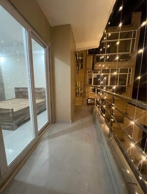 Balcony in 3 BHK Builder Floor at Sector 15 – for Rent