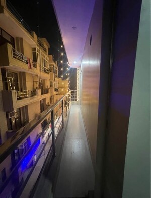 Balcony in 3 BHK Builder Floor at Sector 15 – for Rent