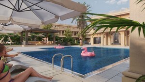 Swimming Pool in 3 BHK Villa at Ajmer Road – for Sale