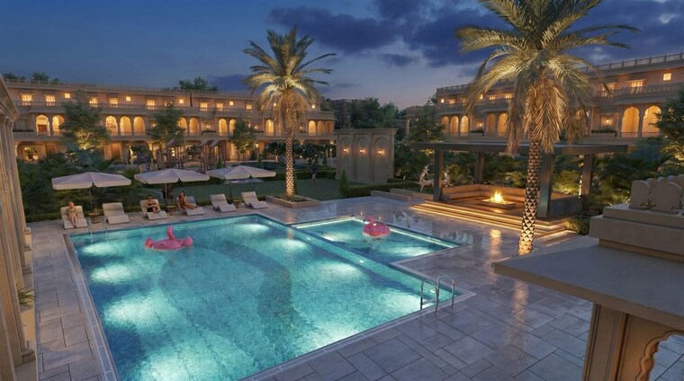 Swimming Pool, ajmer road 3 Bedroom 104 Sq.Yd. Villa In Ajmer Road Jaipur 10653526