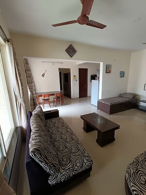 Living Room in 2 BHK Apartment at The Parkland, Balewadi – for Rent