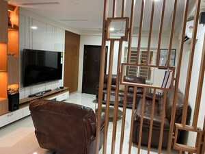 Staircase in 3 BHK Apartment at Sumadhura Acropolis, Gachibowli – for Sale