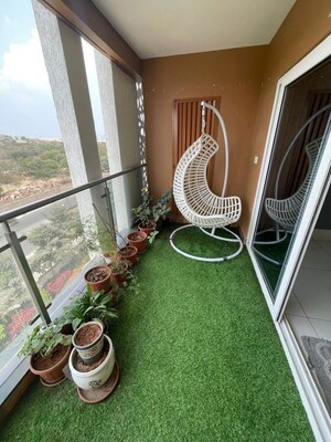 Balcony in 3 BHK Apartment at Sumadhura Acropolis, Gachibowli – for Sale