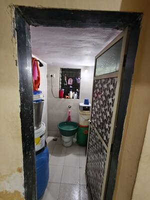 Bathroom in 1 BHK Apartment at Parwati Residency, Kalyan East – for Sale