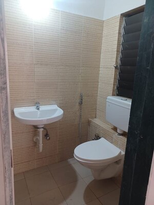 Bathroom in 1 BHK Apartment at DB Orchid Ozone, Dahisar East – for Rent