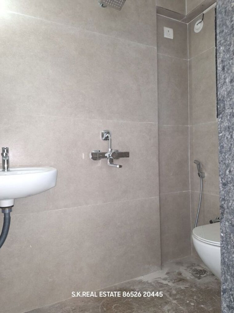 Bathroom, dotom-isle 1 Bedroom 424 Sq.Ft. Apartment In Malad West Mumbai 10655145