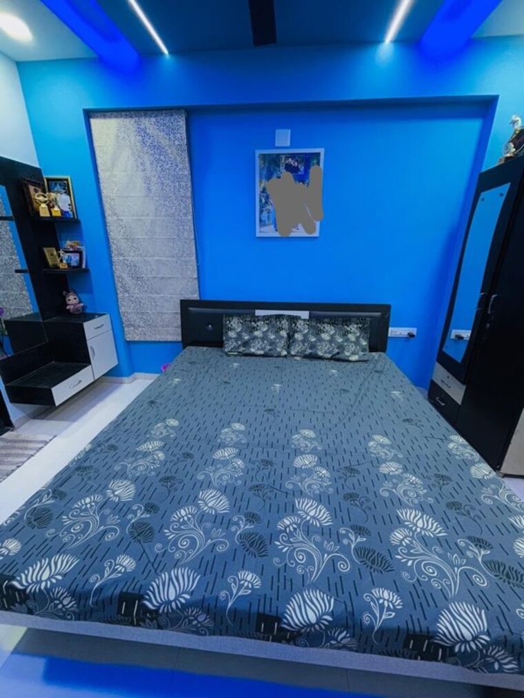 Bedroom, tragad 2 Bedroom 120 Sq.Yd. Apartment In Tragad Ahmedabad 10655093