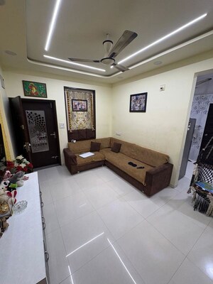 Living Room in 2 BHK Apartment at Tragad – for Sale