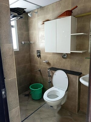 Bathroom in 1 RK Apartment at Provident Capella, Whitefield – for Rent