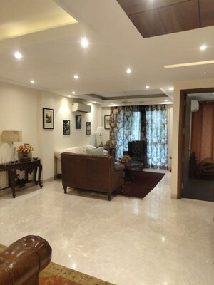 Living Room in 3 BHK Apartment at Greater Kailash ii – for Rent