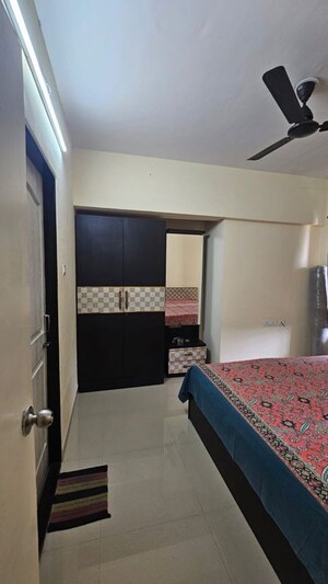 Bedroom in 2 BHK Apartment at Hubtown Greenwoods, Vartak Nagar – for Rent