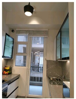 Kitchen in 2 BHK Builder Floor at M3M Antalya Hills, Sector 79 – for Sale