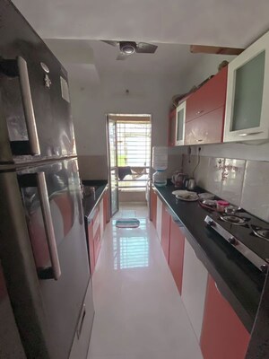 Kitchen in 1 BHK Apartment at Hubtown Greenwoods, Vartak Nagar – for Rent