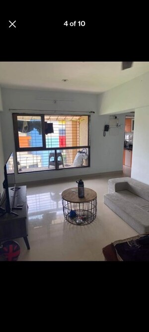 Living Room in 1 BHK Apartment at Hubtown Greenwoods, Vartak Nagar – for Rent