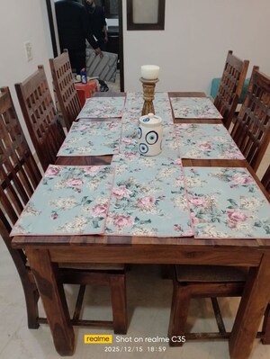Dining area in 3 BHK Apartment at Greater Kailash I – for Rent