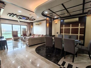 Living Room in 4 BHK Apartment at Oberoi Sky Gardens, Andheri West – for Rent