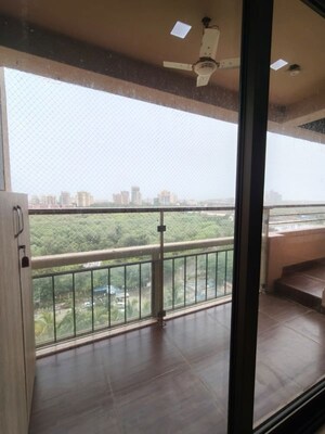 Balcony in 4 BHK Apartment at Oberoi Sky Gardens, Andheri West – for Rent