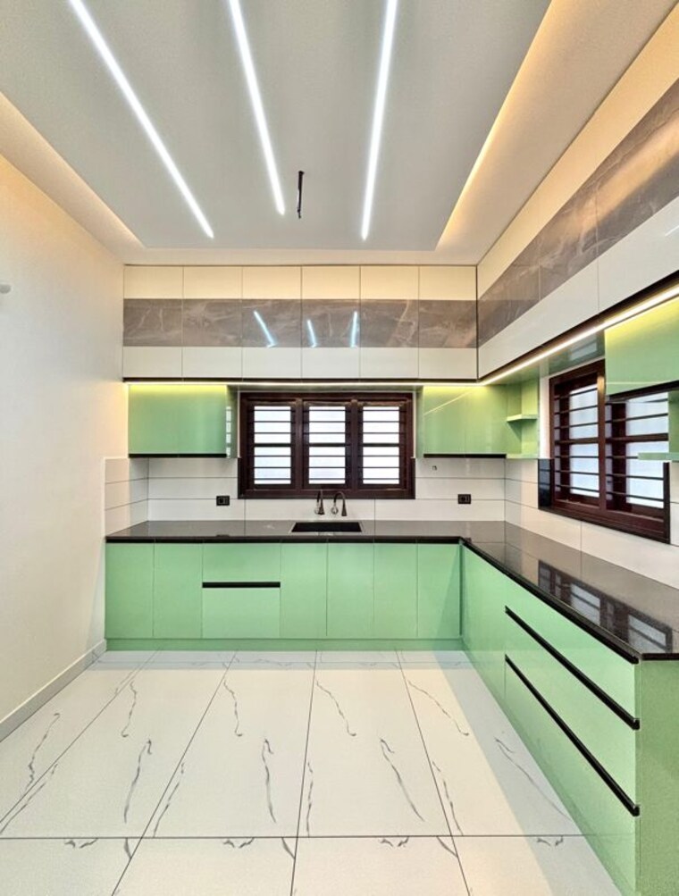 Kitchen, lansum-el-dorado 3 Bedroom 1860 Sq.Ft. Apartment In Narsingi Hyderabad 10655236