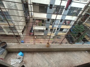 Balcony in 1 BHK Apartment at Baba Solitaire, Vashi Sector 26 – for Rent
