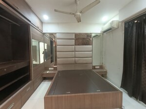 Bedroom in 1 BHK Apartment at Baba Solitaire, Vashi Sector 26 – for Rent