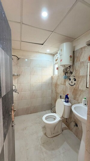 Bathroom in 3 BHK Apartment at Amrapali Verona Heights, Tech Zone 4 Greater Noida – for Sale
