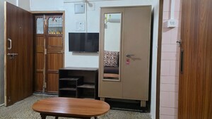 Living Room in 1 BHK Apartment at Gokuldham Complex, Goregaon East – for Rent