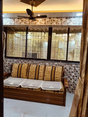 Living Room in 1 BHK Apartment at Sector 11 Kopar Khairane – for Sale