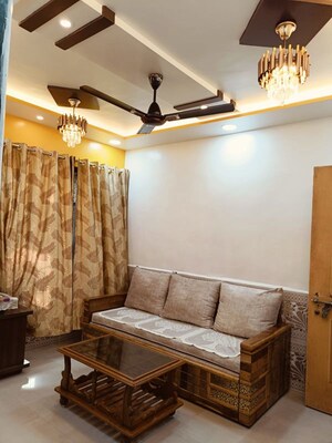 Living Room in 1 BHK Apartment at Sector 11 Kopar Khairane – for Sale