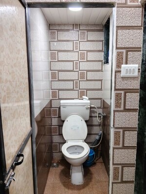 Bathroom in 1 BHK Apartment at Sector 11 Kopar Khairane – for Sale