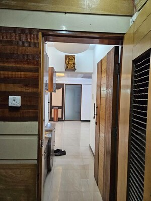 Bathroom in 3 BHK Penthouse at Balaji Garden CHS, Kopar Khairane – for Sale