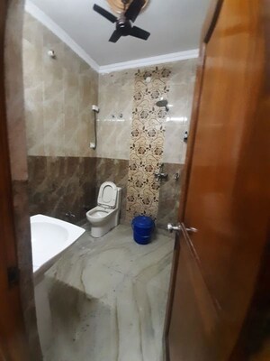 Bathroom in 3 BHK Builder Floor at Sector 9 – for Rent