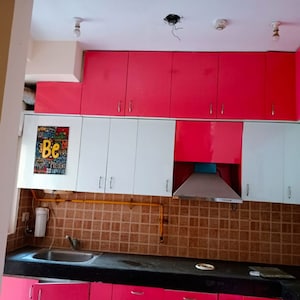 Kitchen in 2.5 BHK Apartment at Mahagun Mywoods, Sector 16c Greater Noida – for Rent