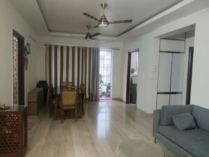 Living Room in 3 BHK Apartment at Vaishali Nagar – for Rent